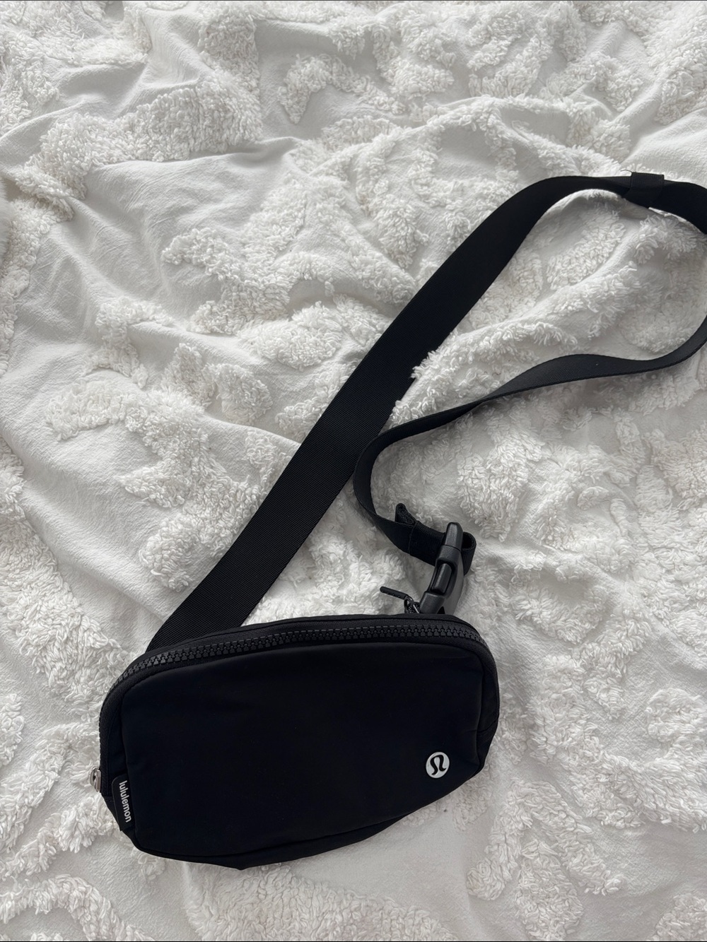 lululemon athletica Black Crossbody Belt Bag